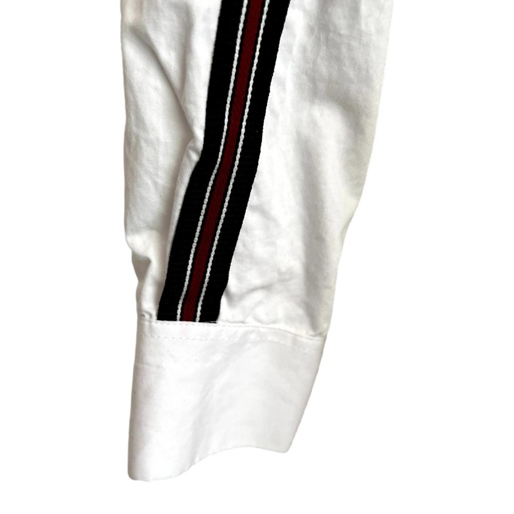 Gucci Classic White Button Down Shirt Bumblebee P… - image 7